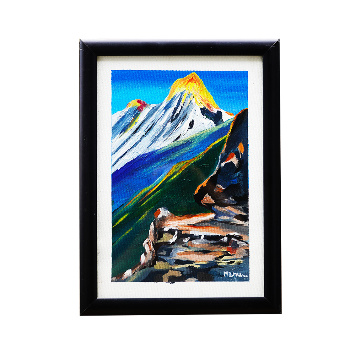 Aama Dublum Canvas painting